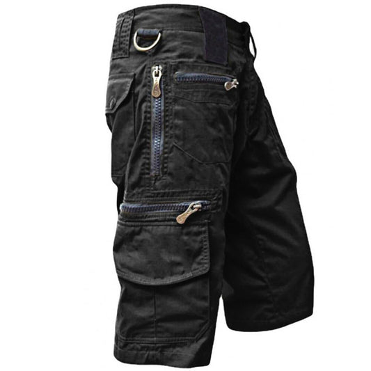 Taktische Herrenshorts Norvielle Polyester Schwarz - Norvielle