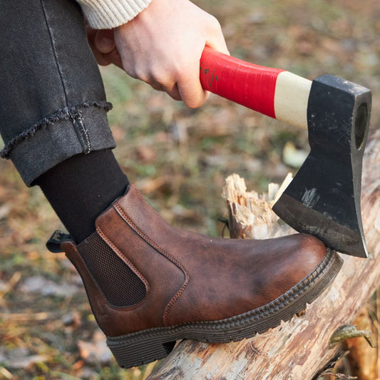 Norvielle Herren Orthopädische Sicherheitsstiefel - Norvielle