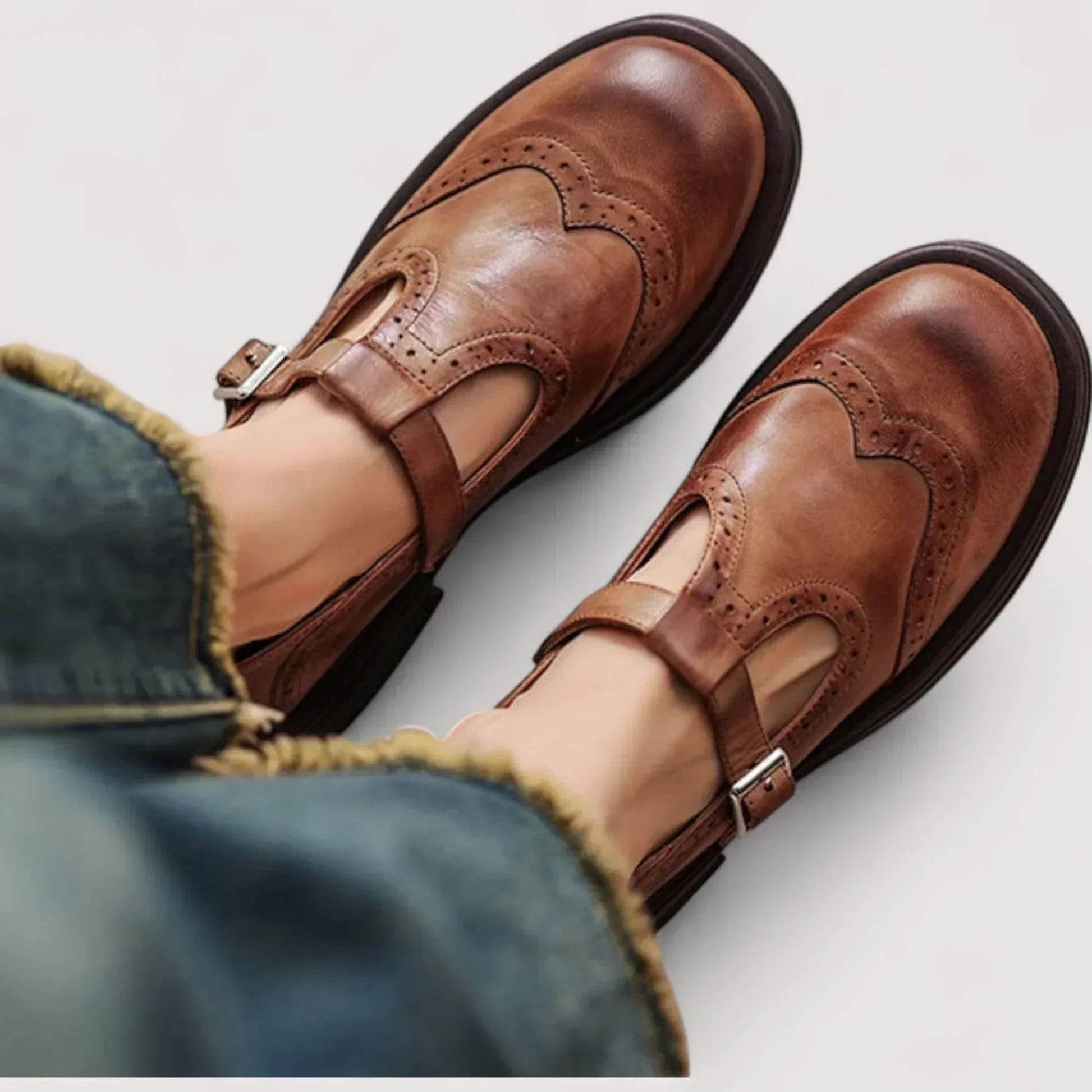 Damen Orthopädische Mary Jane Schuhe - Norvielle