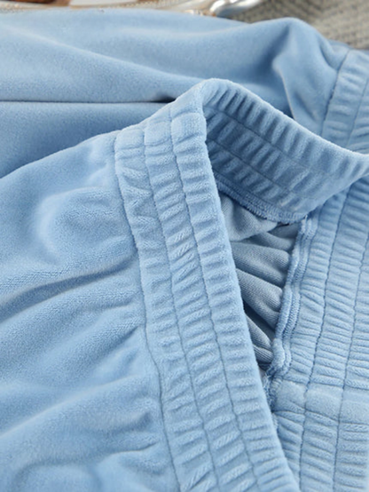 Damen Pyjama Set Zweiteiler mit Knöpfen
