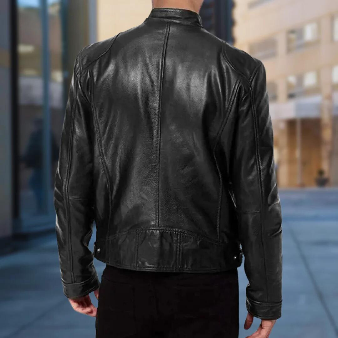 Herren Retro Winterjacke Kurz