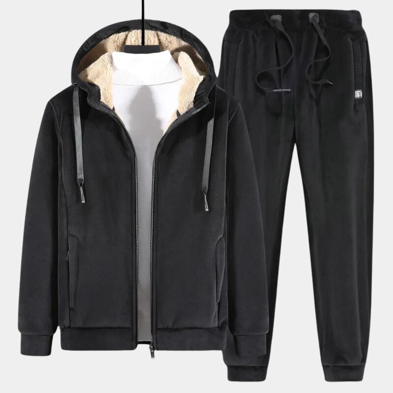 Herren Trainingsanzug Bequem Wendbar Kordelzug