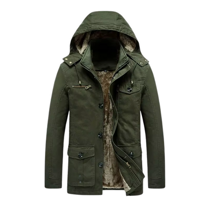 Gepolsterte Damen Winterjacke Isoliert