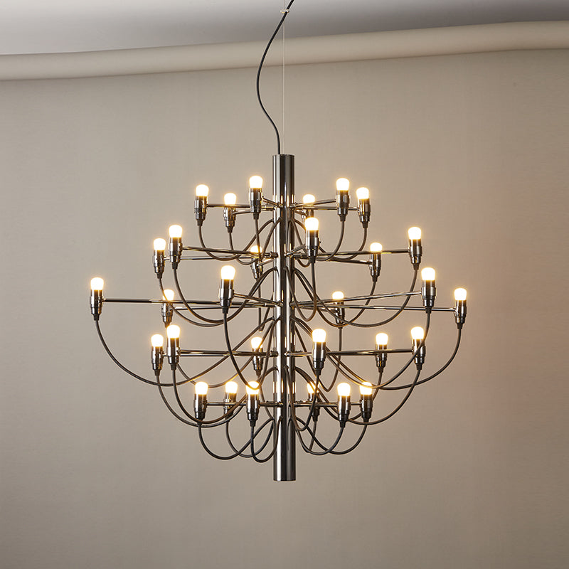 Italienischer Kronleuchter Mittelalterlich Design Kupfer - Norvielle