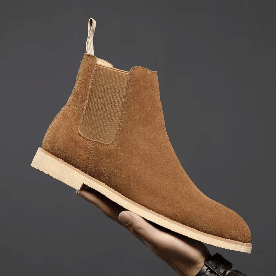 Herren Stiefel Elastische Seiten Kompakter Schaft