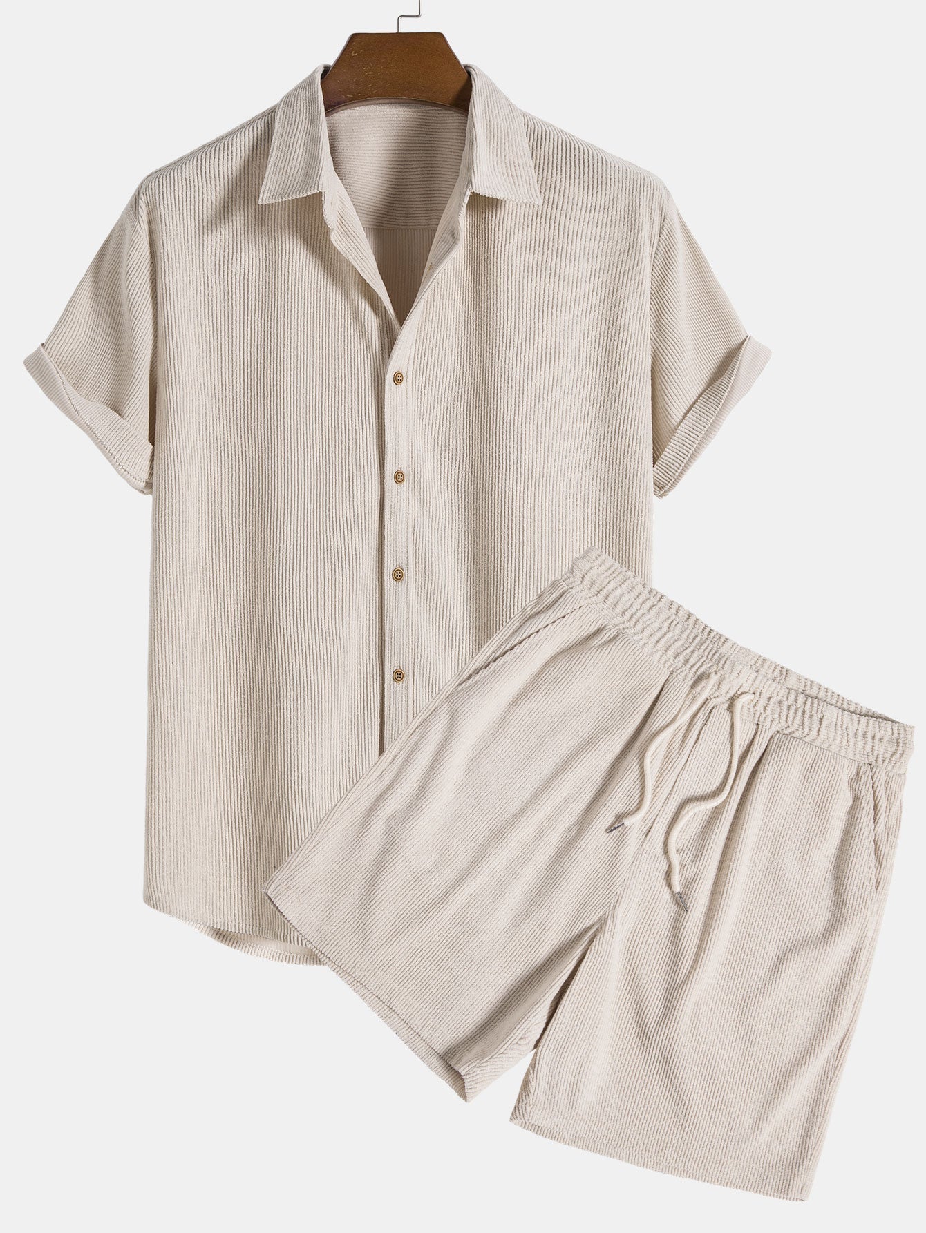 Herren Sommer Set Zweiteilig Baumwolle - Norvielle