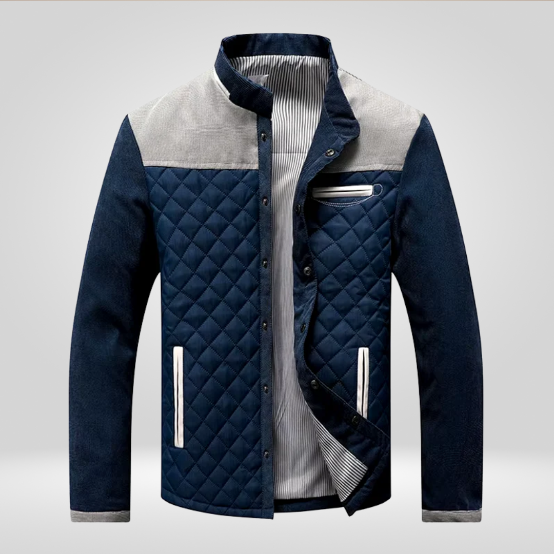 Herren Herbstjacke Ausgewogener Schnitt