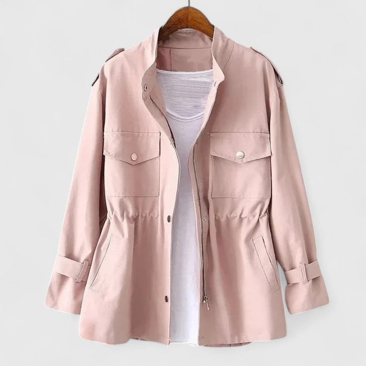 Damen Safari-Mantel Langarm - Norvielle
