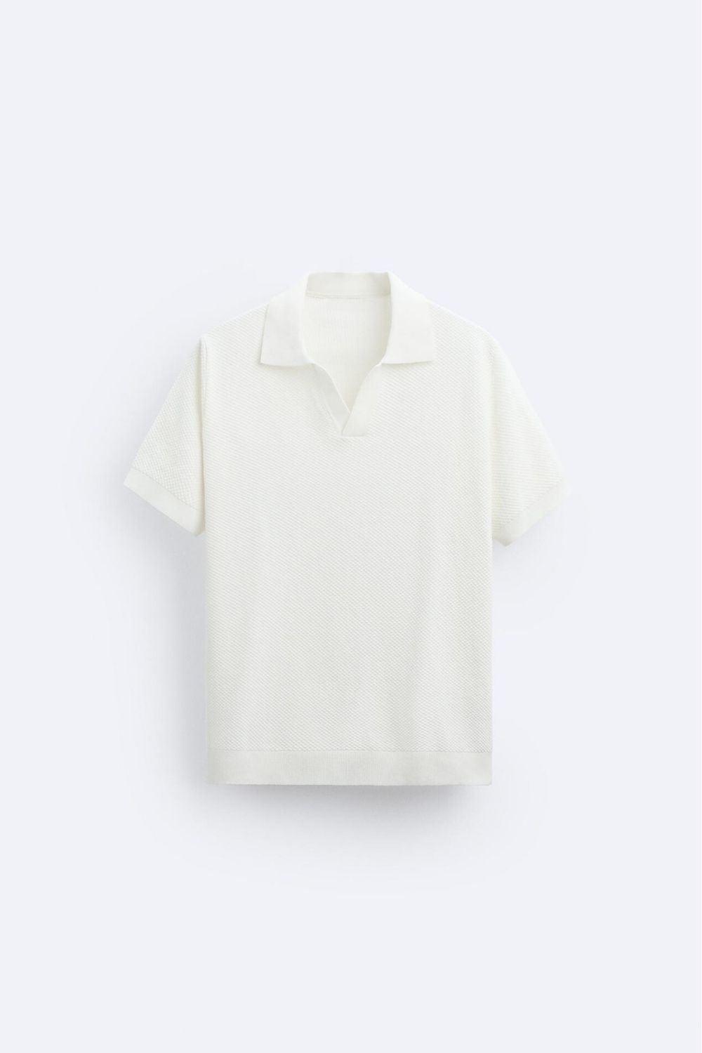 Weißes Herren Poloshirt aus Baumwolle - Norvielle