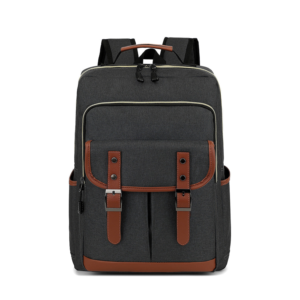 Herren Rucksack Wasserdicht Zeitlos Schwarz - Norvielle