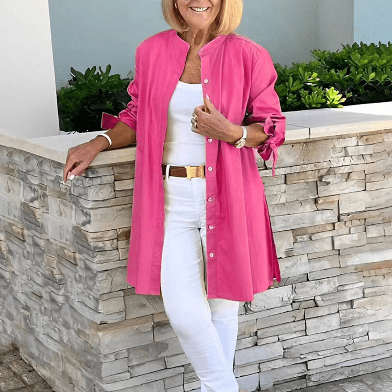 Damen Leichtes Shirt-Jackett