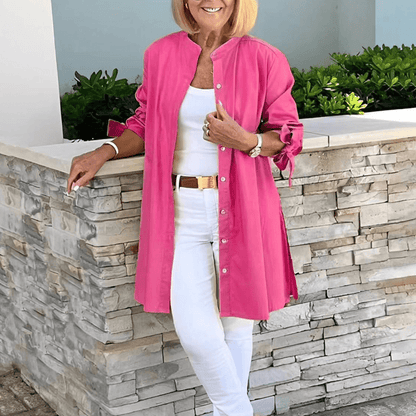 Damen Leichtes Shirt-Jackett