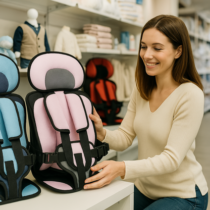 Sicherer Kindersitz Autositz SafeRider Pro
