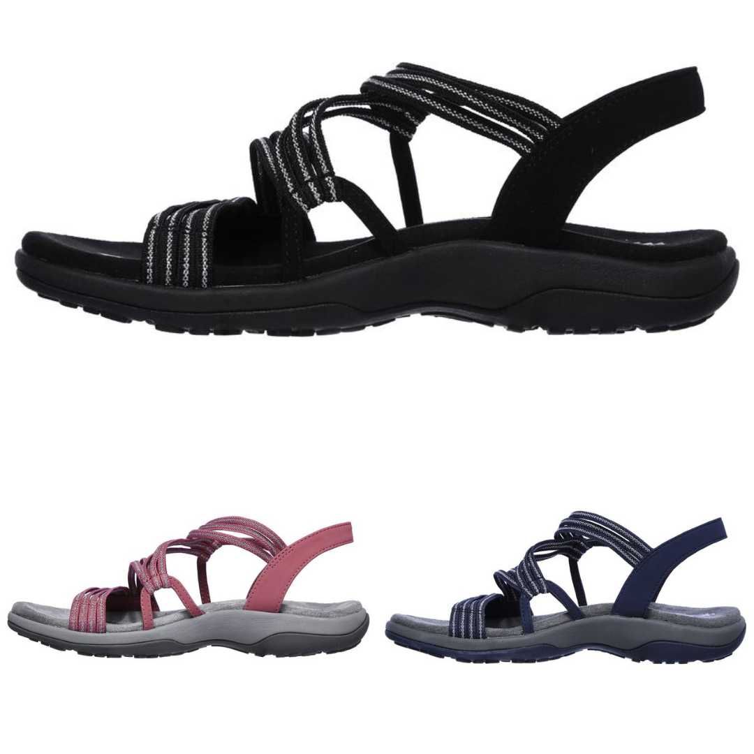 Norvielle Damen Orthopädische Sandalen Elegant Leder