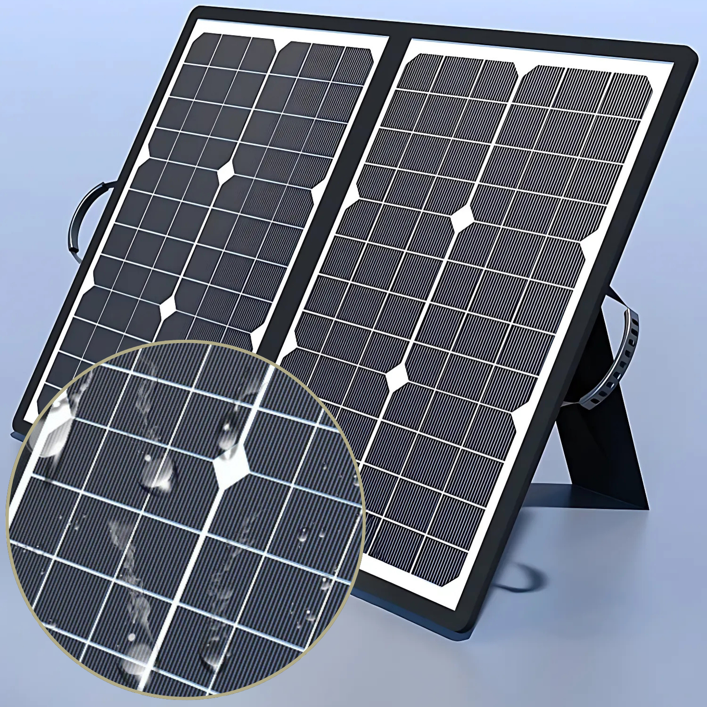 SolaraX Faltbares Solarpanel 1000W für Camping und Auto - Norvielle