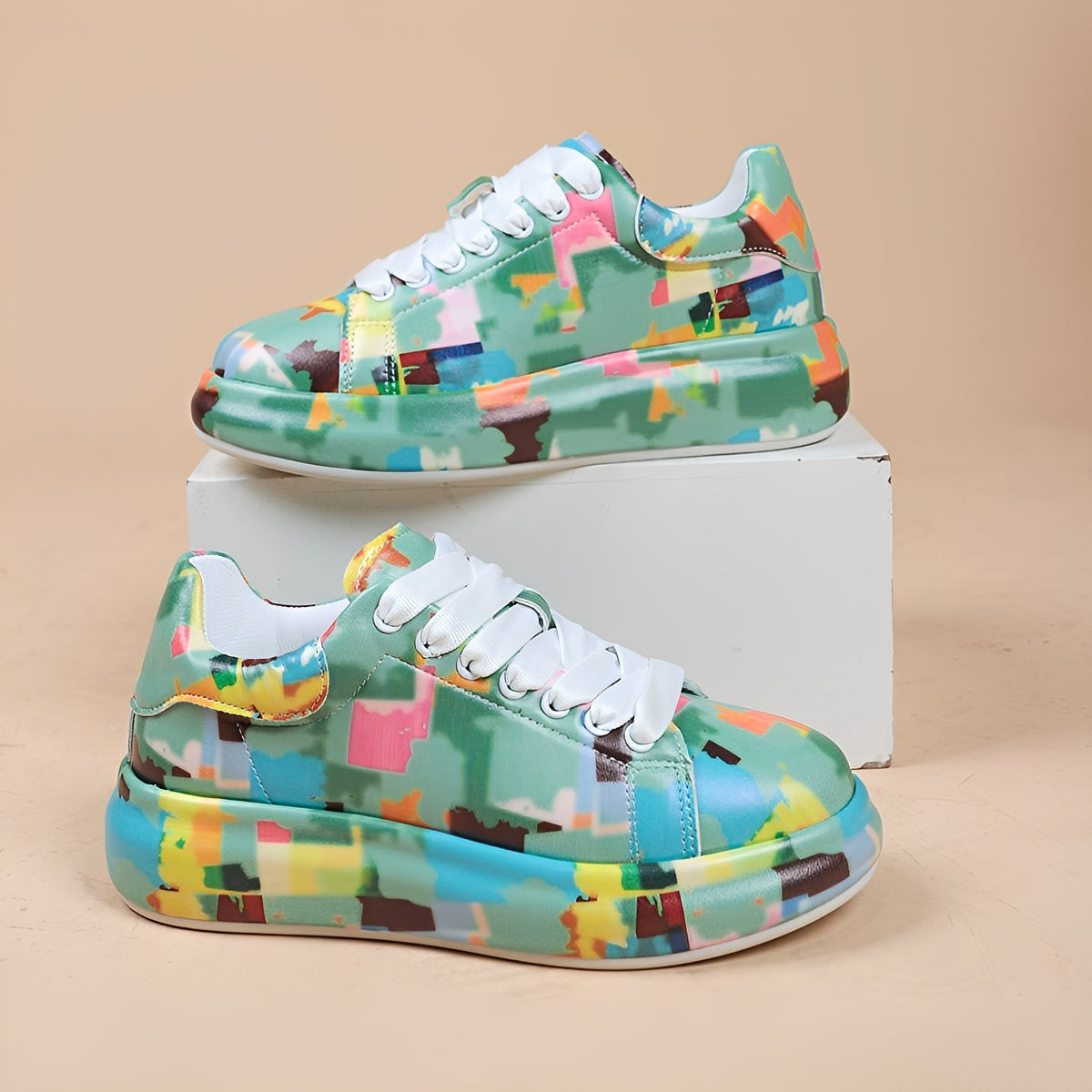 Damen Sneaker Elegante Leder