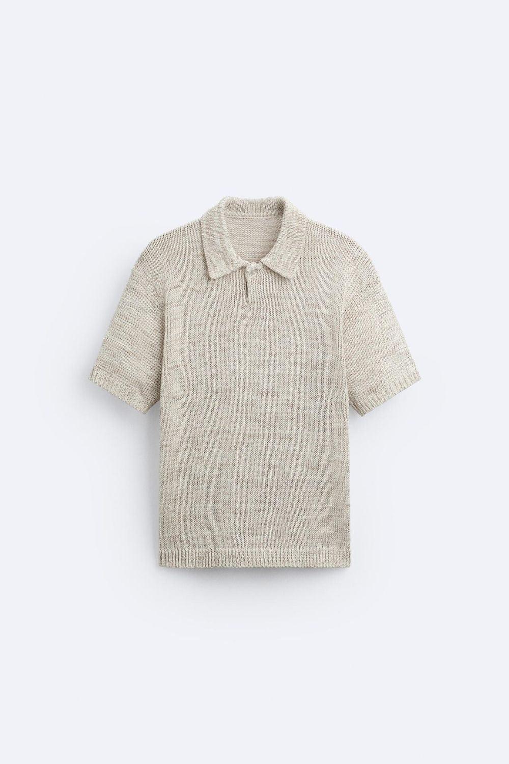 Lässiges Herren Strickpolo Vintage-Look - Norvielle