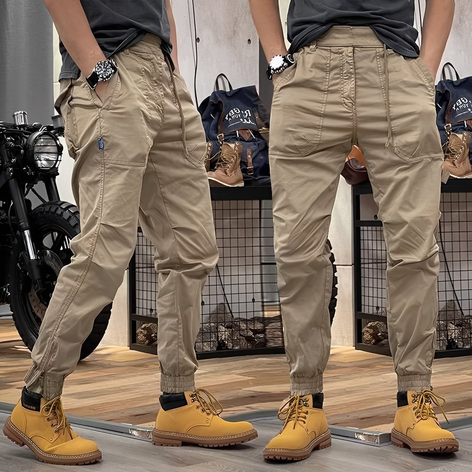 Marc Herren Stretch-Cargo-Hose - Norvielle