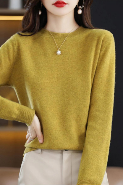 Damen Klassische Wollpullover