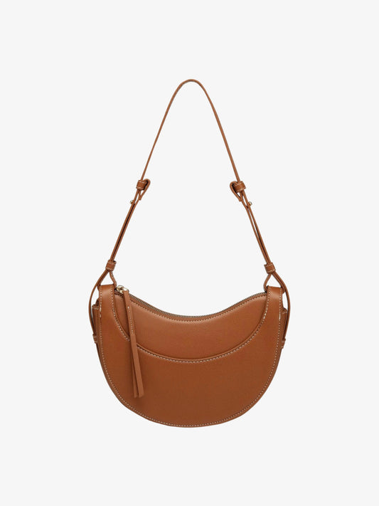 Amily Damen Crossbody-Tasche Verstellbar Gebogen Quaste - Norvielle