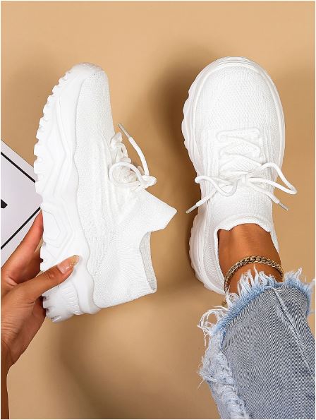 Norvielle Damen Atmungsaktive Laufschuhe Leicht