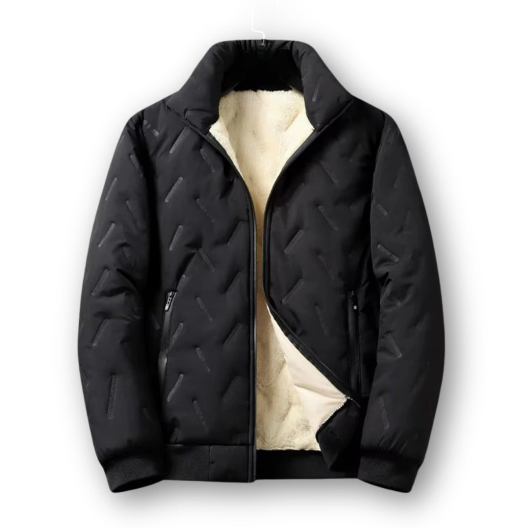 Unisex Jacke Atmungsaktives Material Winddicht Schwarz - Norvielle