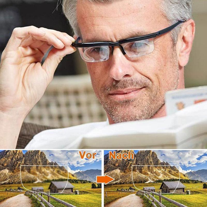 Fokus Einstellbare Lesebrille Unisex