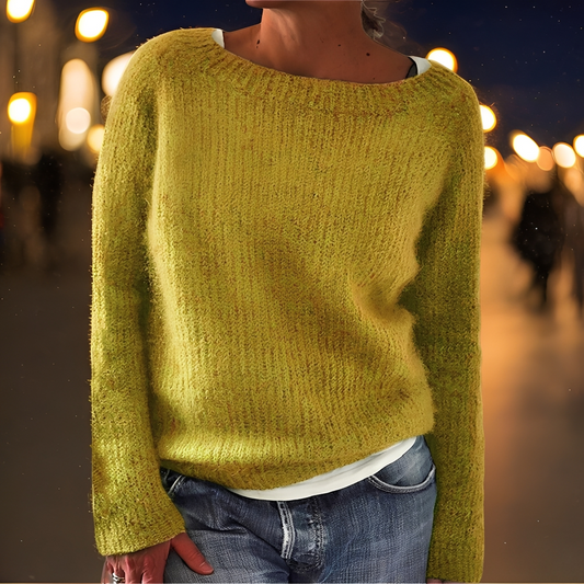 Abeeha Damen Pullover Locker Tanne - Norvielle