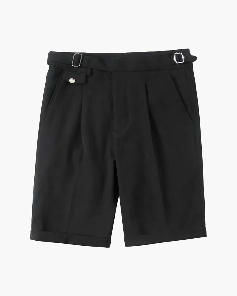 Parker Herren Plisseeshorts Verstellbare Seitenschnallen - Norvielle