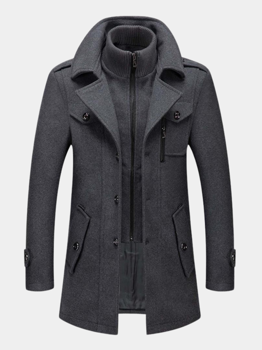 Mika Damen Winterjacke Warm Isoliert Braun - Norvielle