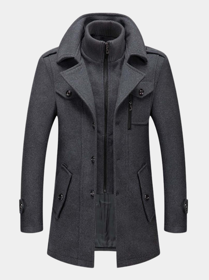 Mika Damen Winterjacke Warm Isoliert Braun - Norvielle