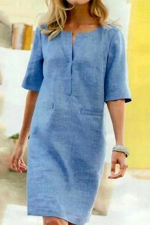 Alessandra Damenleichtes Komfortkleid - Norvielle