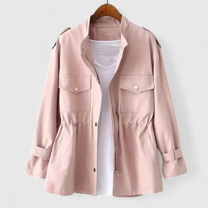 Damen Safari-Mantel Langarm