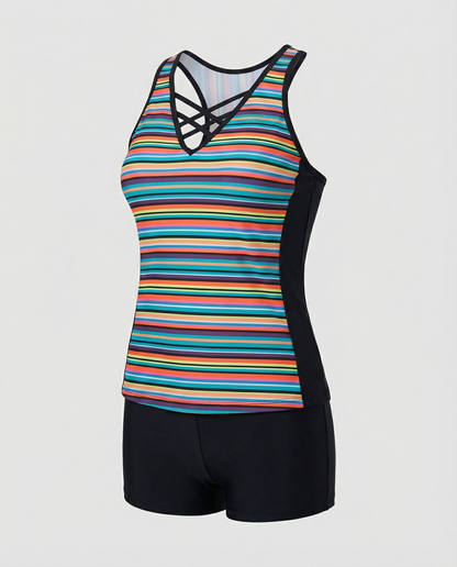 Eleganter Damen Tankini Badeanzug