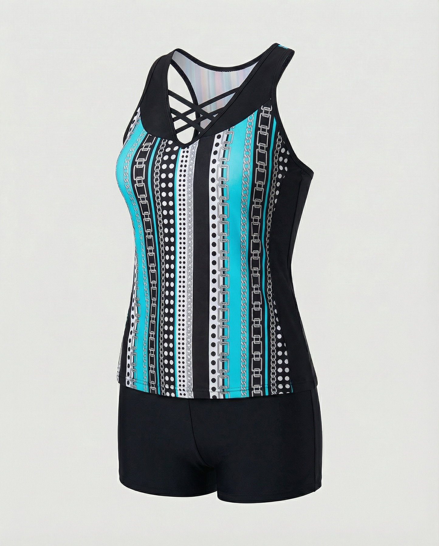 Eleganter Damen Tankini Badeanzug