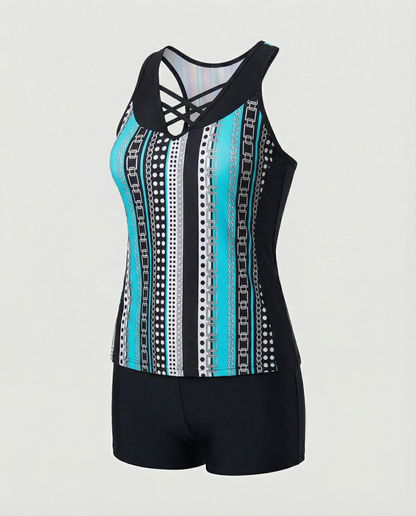 Eleganter Damen Tankini Badeanzug