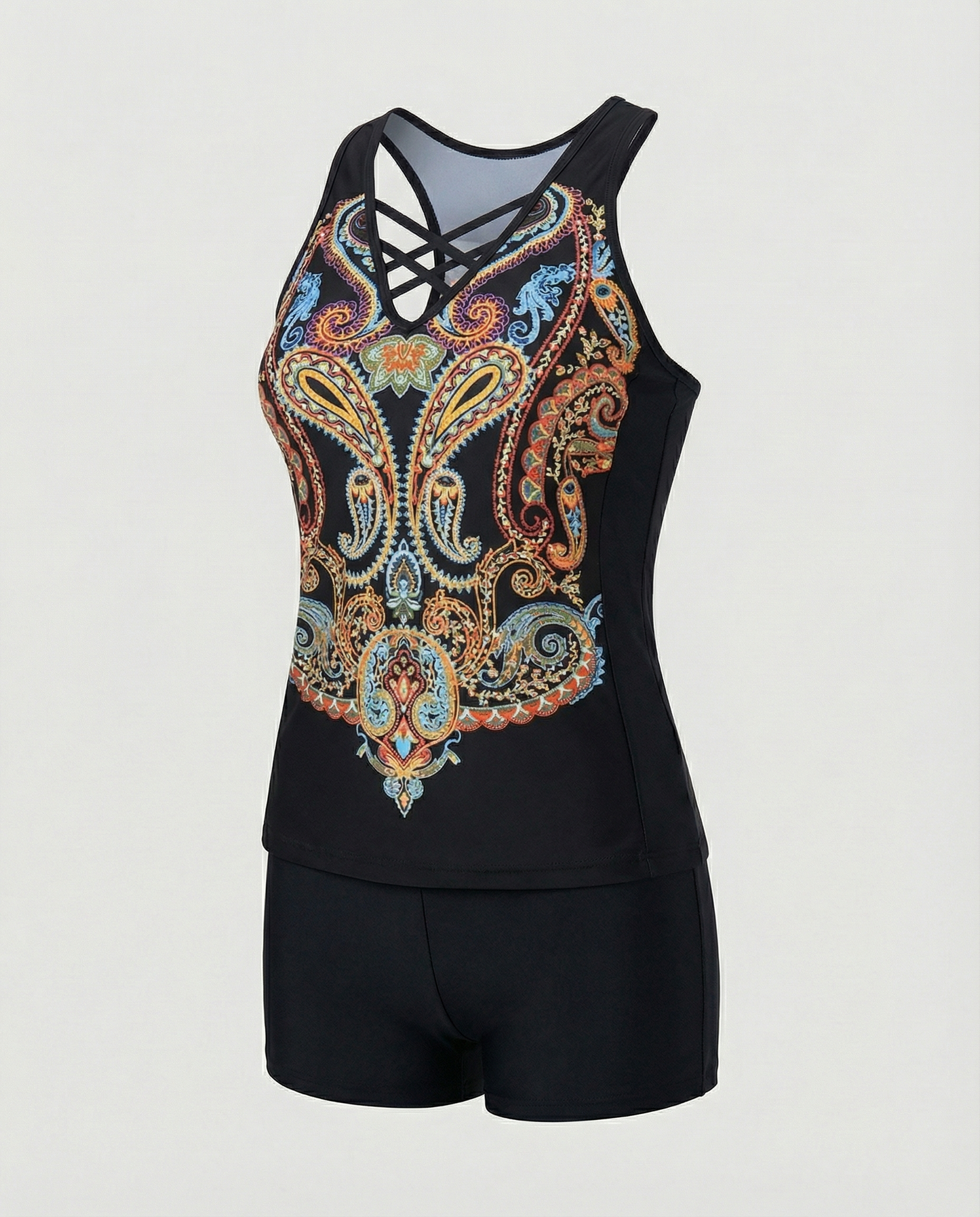 Eleganter Damen Tankini Badeanzug