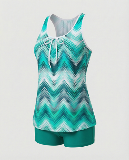 Eleganter Damen Tankini Badeanzug