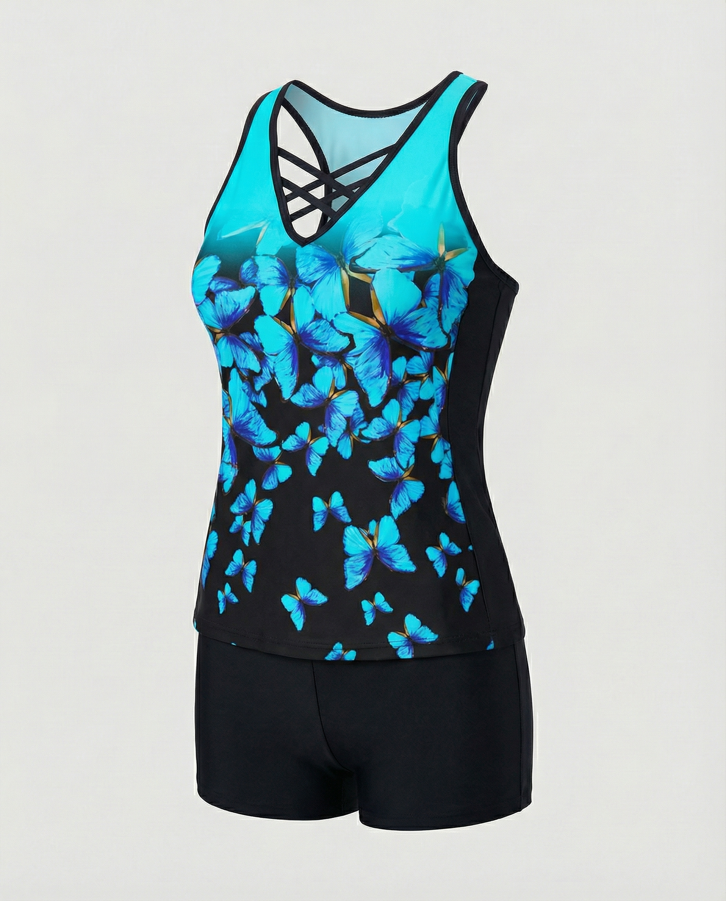 Eleganter Damen Tankini Badeanzug