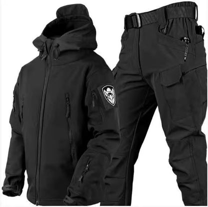 Herren Thermo Winterbekleidung Set Warm Allwetter