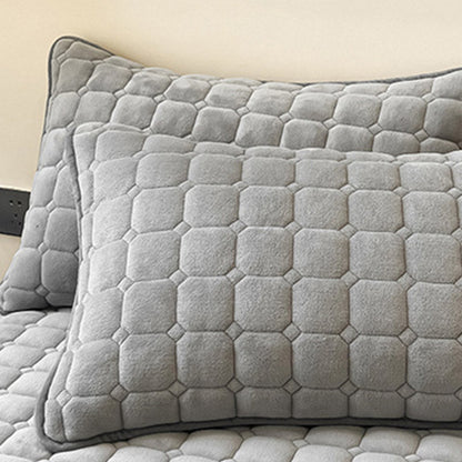 Weiche Tagesdecke Quadratisch Moderner Stil