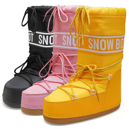 Damen Winterboots Warm Plateausohle