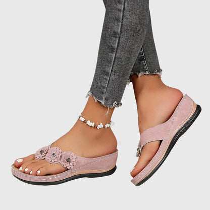 Damen Slip-On Sandalen Lässig