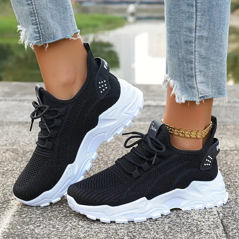 Damen Laufschuhe Atmungsaktives Mesh Leicht