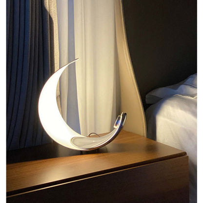 Tischlampe Halbmond LED Modern Mond Design