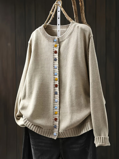 Damen Cardigan Bequem Stilvoll