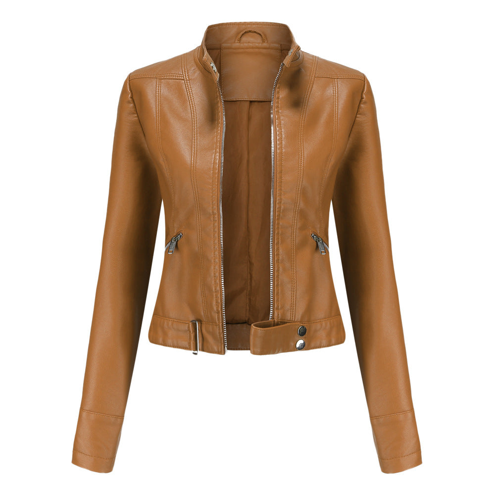 Damen Jacke Klassisch Leder