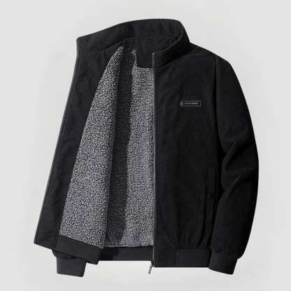 Finley Herren Cordjacke Fleecefutter