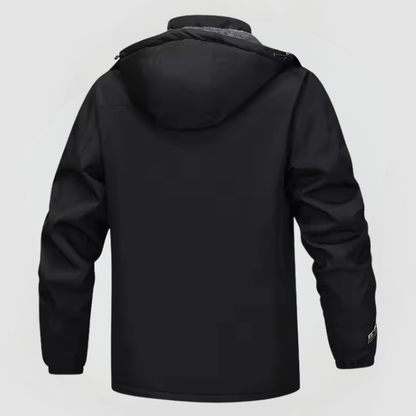 Steffen Damen- oder Herren-Wasserdichte Jacke Fleece-Futter