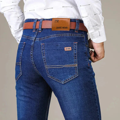 Herren Stretchjeans Gerade Geschnitten